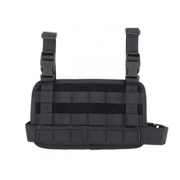 Modular Padded Drop Leg Panel - Black [8FIELDS]